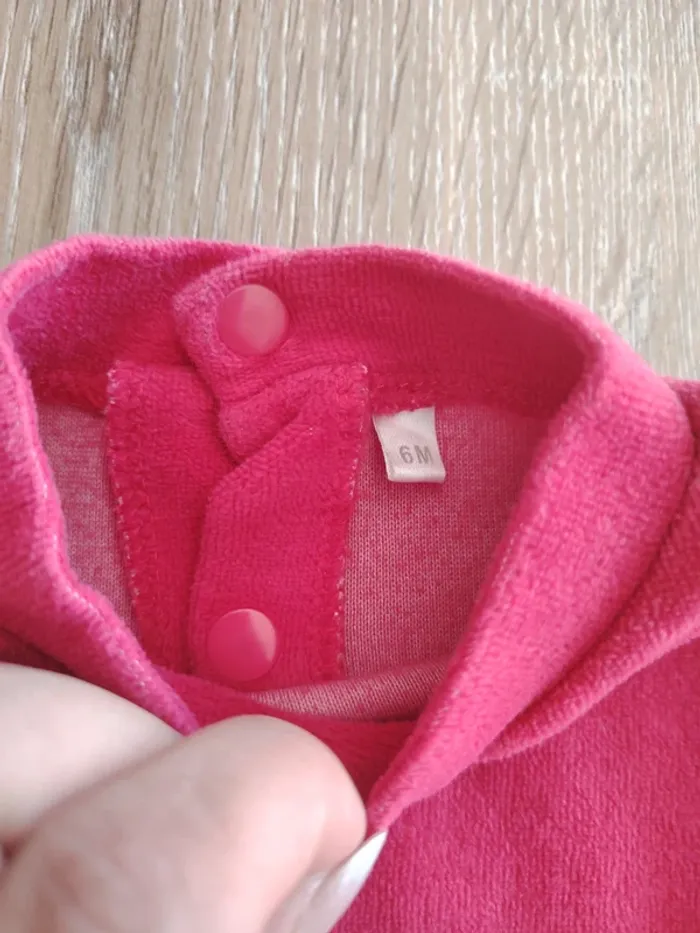 Pyjama velours 1 pièce - photo numéro 3