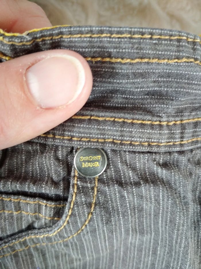 Pantalon Garçon 23 mois Sergent Major 100% coton - photo numéro 7