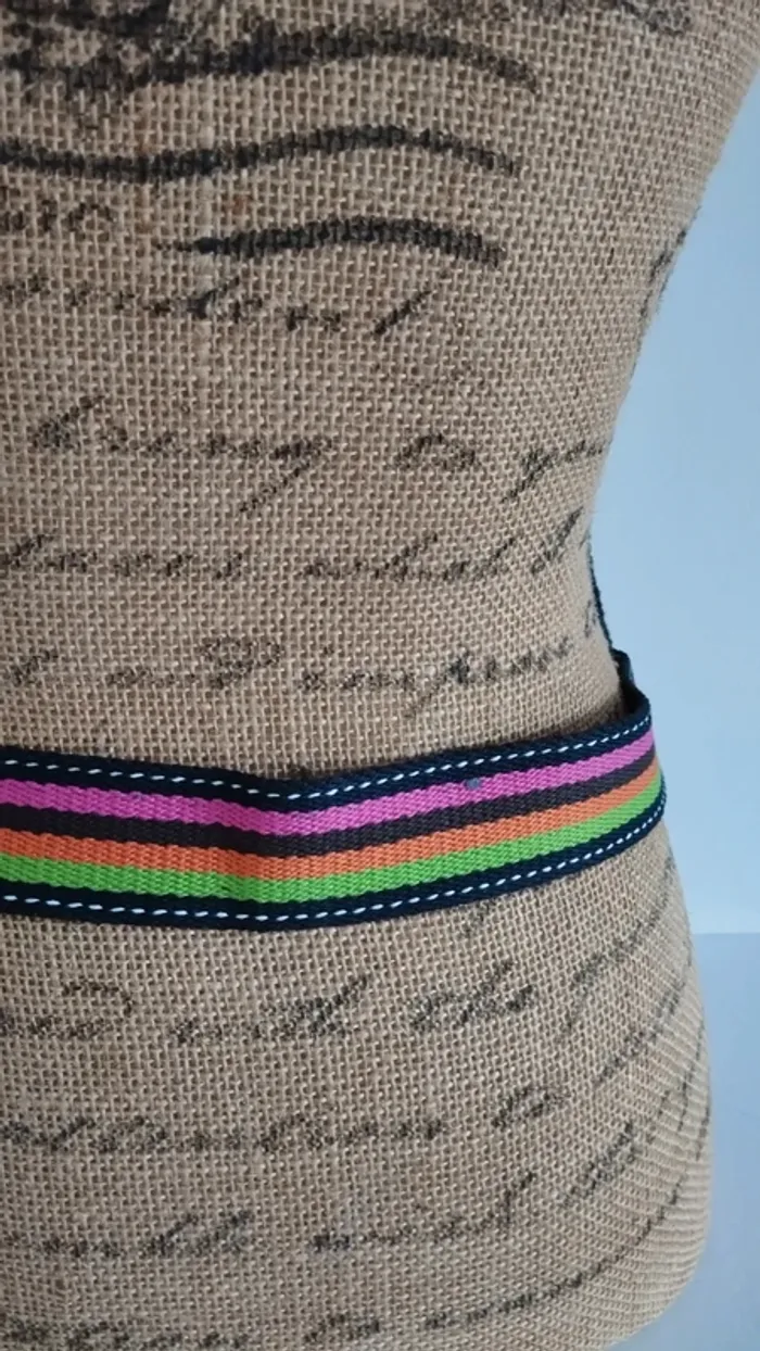 Ceinture multicolore ajustable - photo numéro 11