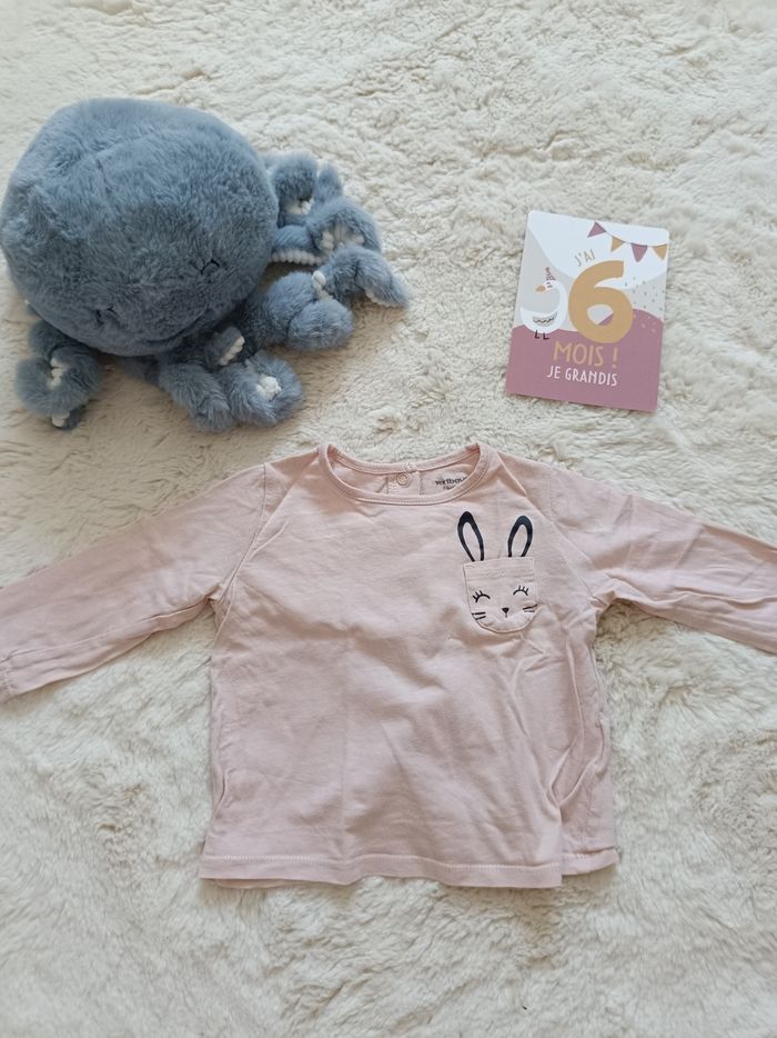 Tee shirt Vertbaudet 6 mois