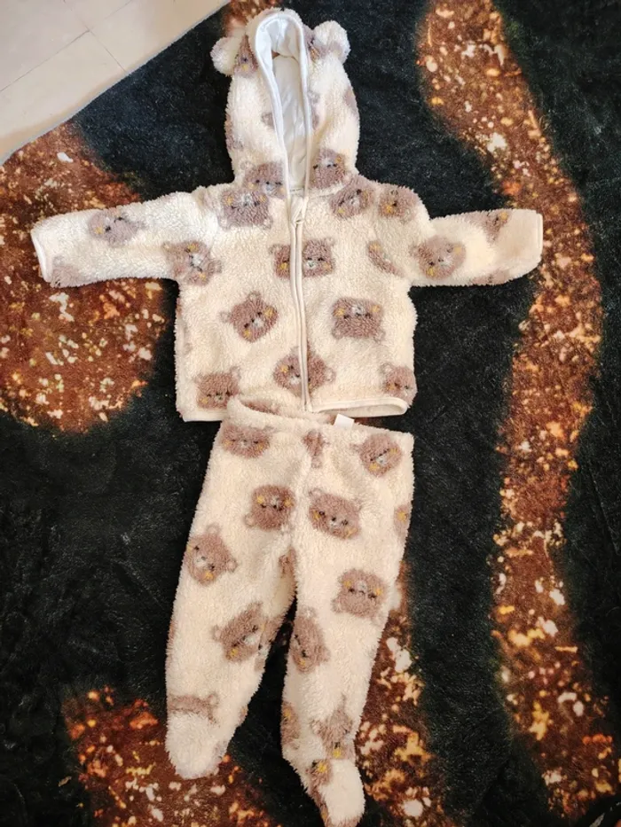 ensemble pyjama unisexe 3/6 mois