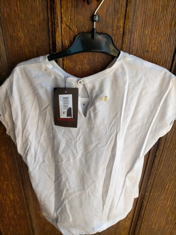 Très beau tee shirt Catimini neuf 6 ans - photo numéro 3