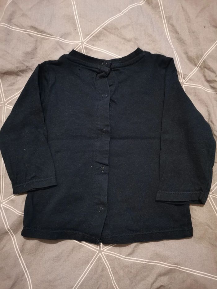 Tee-shirt manches longues 9 mois - photo numéro 3