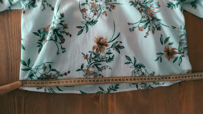 Blouse fleurie/crop top Kookaï T38 en viscose - photo numéro 7