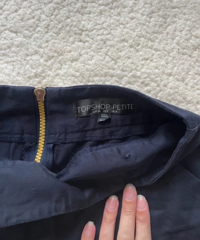 Jupe topshop marine - photo numéro 3