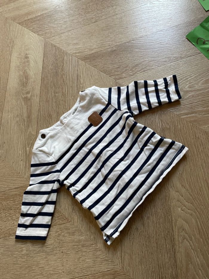 Tenue marinière taille 3 mois Obaïbi - photo numéro 5