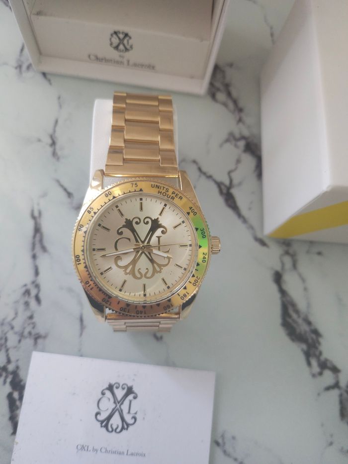 Montre acier inoxydable dore - photo numéro 3