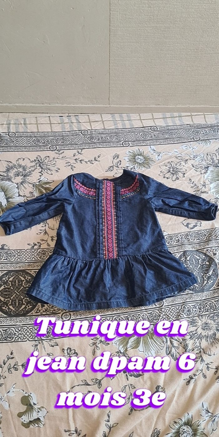Tunique en jean