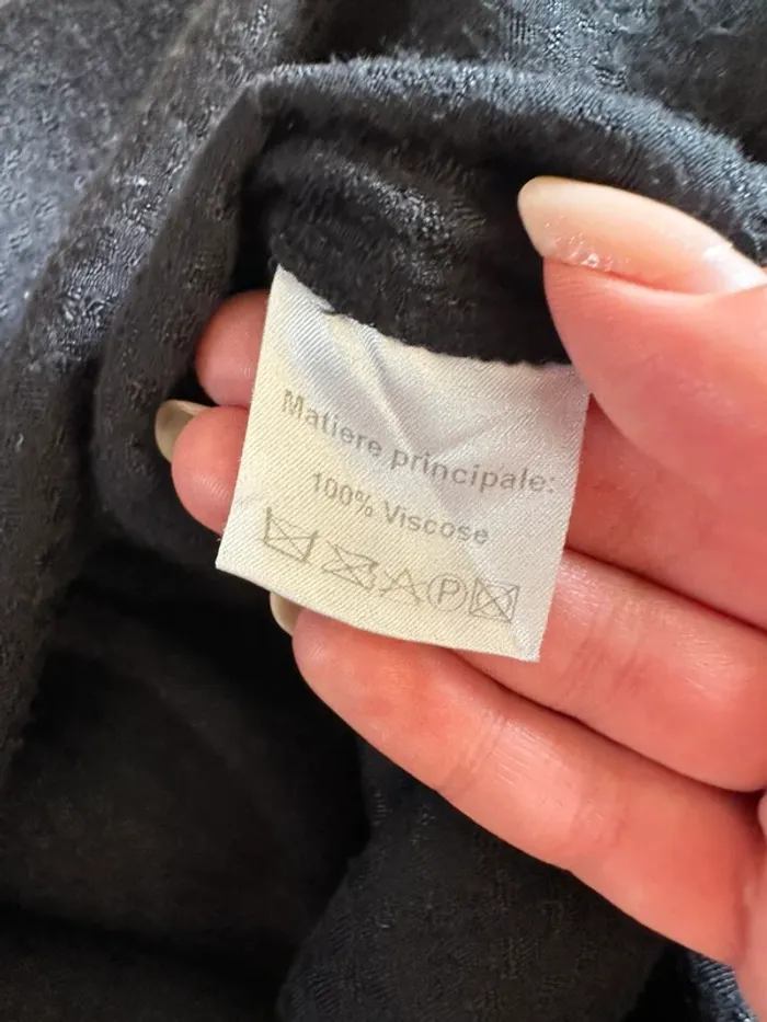 Robe Sézane noire taille 38 - photo numéro 8