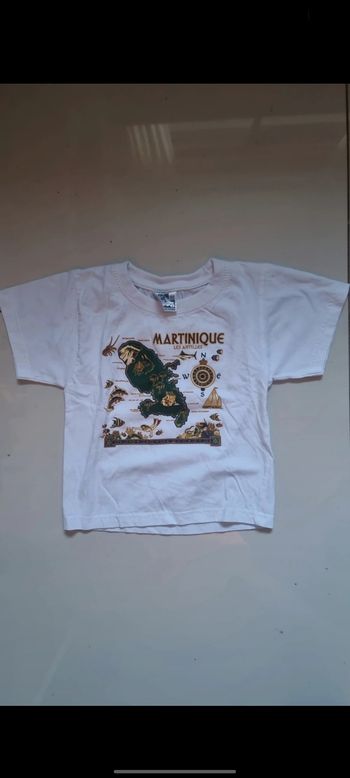 T shirt martinique taille 18-24 mois