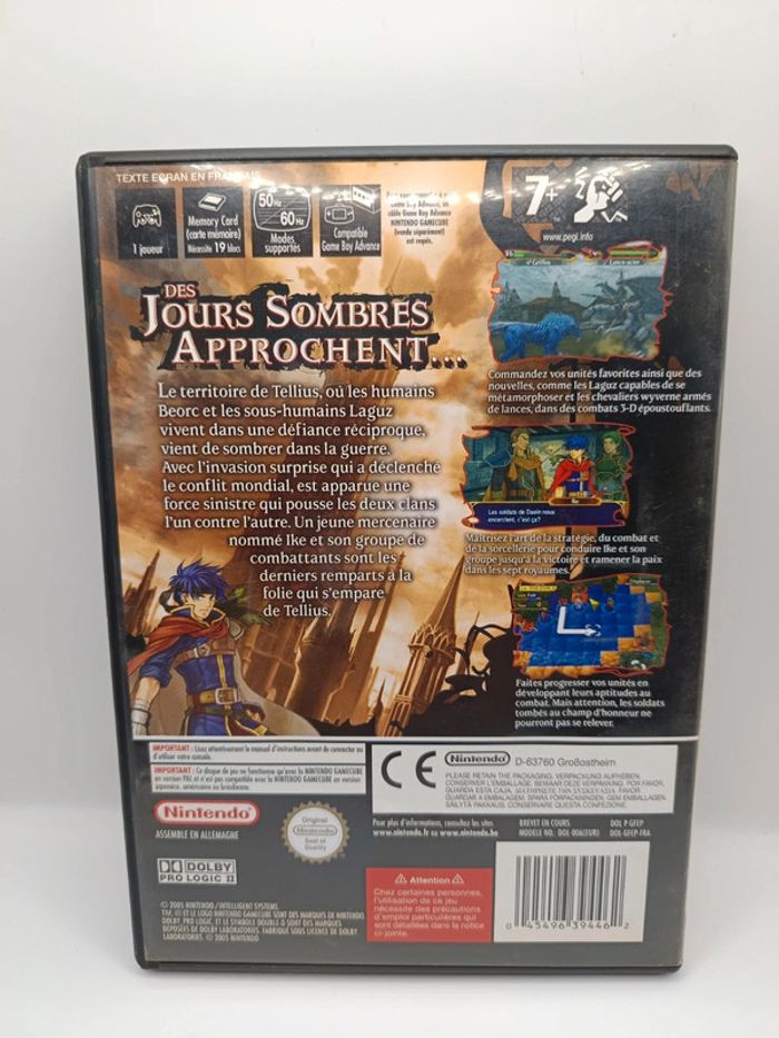 Jeu GameCube occasion fire emblem path of radiance - photo numéro 2