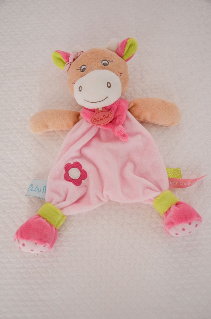 DOUDOU VAVHE COQUILLETTE ** BABY NAT' ** 1682