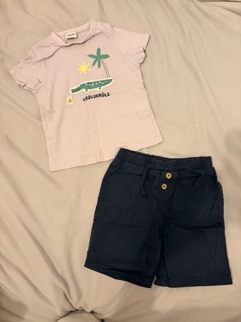 Ensemble bébé garçon été taille 23 mois tape à l’œil
