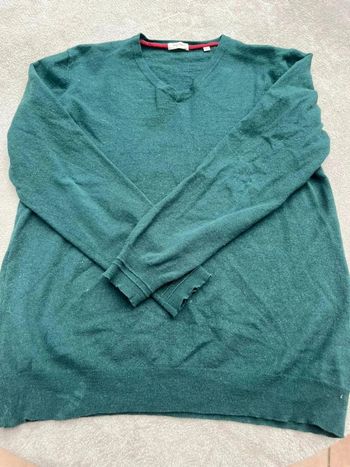 Pull Serge Blanco couleur émeraude taille XL