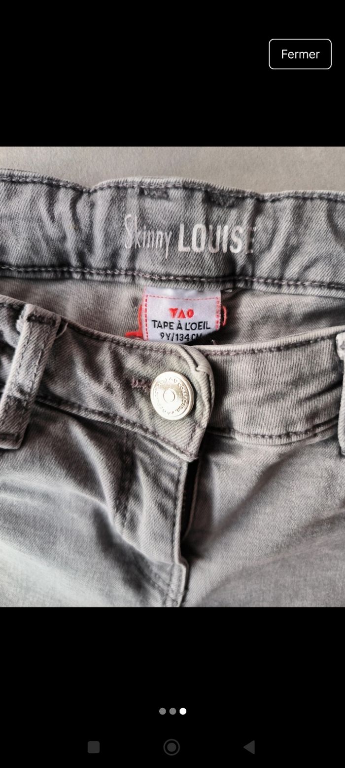 Pantalon fille skinny Louise 9 ans - photo numéro 3