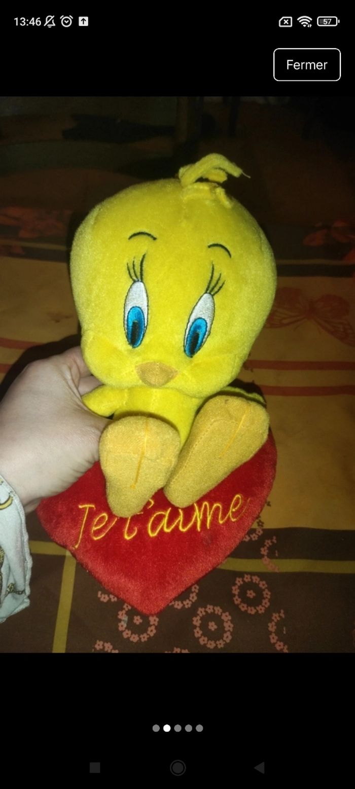 Peluche Titi j41 - photo numéro 2