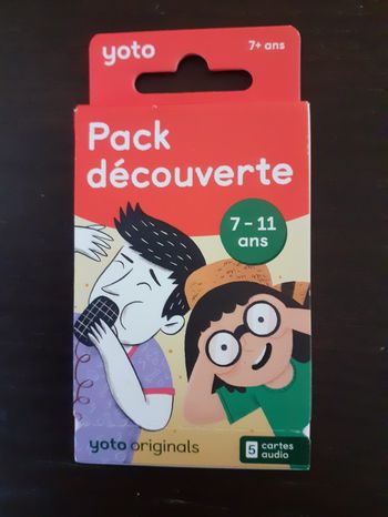 Pack découverte 7-11 ans yoto
