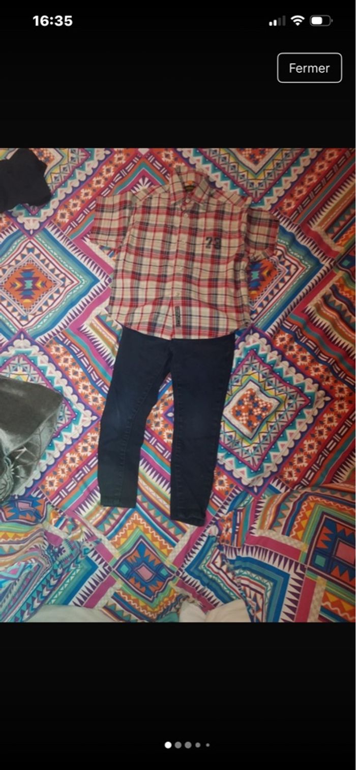 Ensemble chemise timberland - photo numéro 2