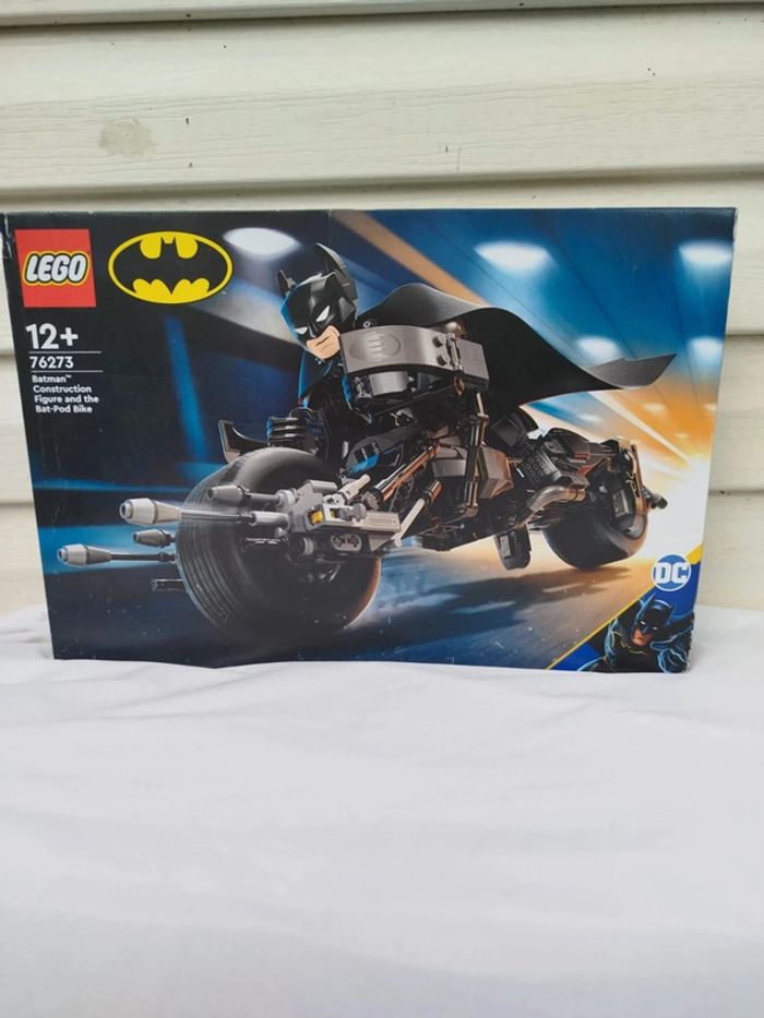 LEGO Batman 76273 – Bat-Pod Bike + Figurine articulée – Neuf sous boîte