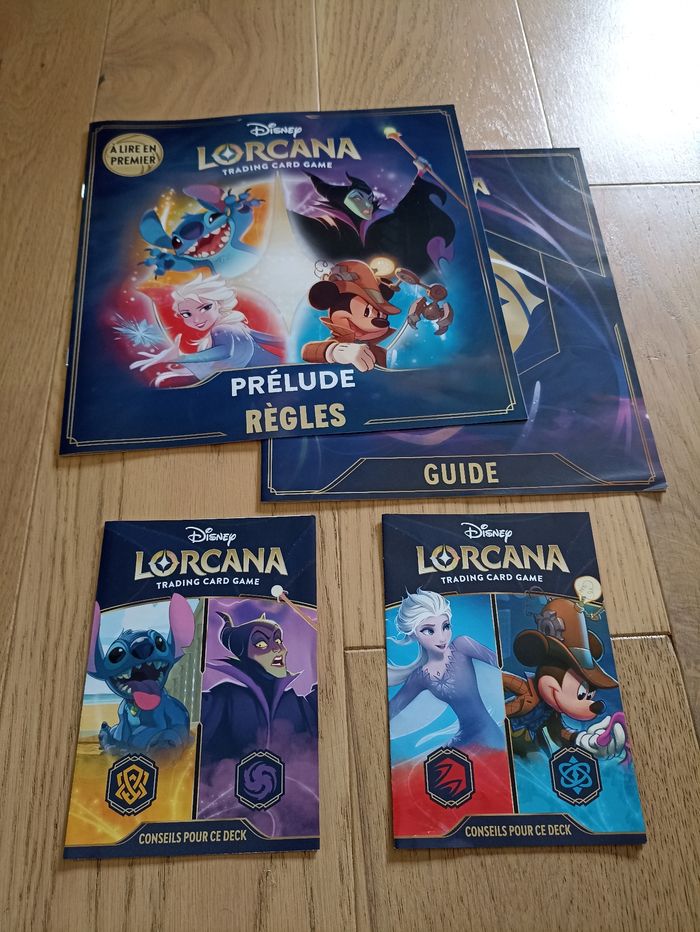 Disney Lorcana - jeu de société - Boîte d'apprentissage au jeu de cartes à collectionner - photo numéro 4