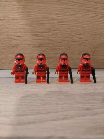 Figurines type lego 4 Major Vonreg stormtroopers star wars