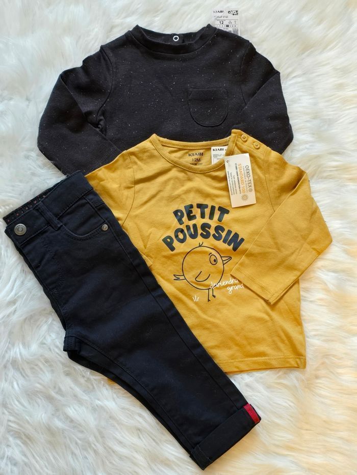 NEUFS (NON PORTÉS)🏷🏷🏷👌 🤩😍superbe lot  12 mois garçon🤩😍💥💥 - photo numéro 2