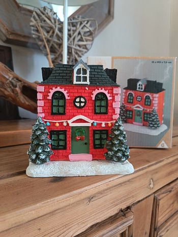 Brûleur cônes Maison noël 