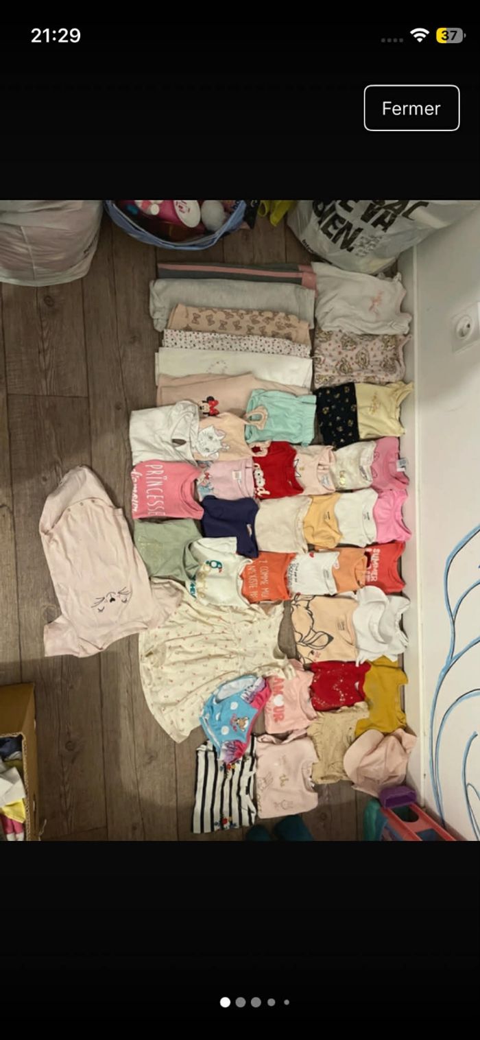 Vêtements fille 12 mois été