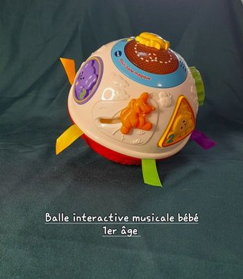 Rouli-balle magique bébé