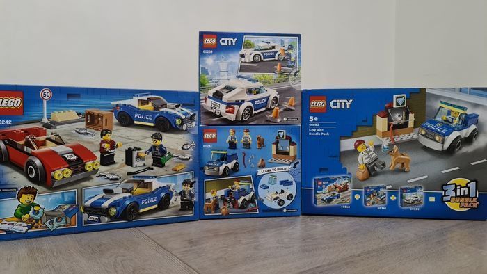 LEGO CITY Pack 3en1 60239 + 60241 + 60242. - photo numéro 3