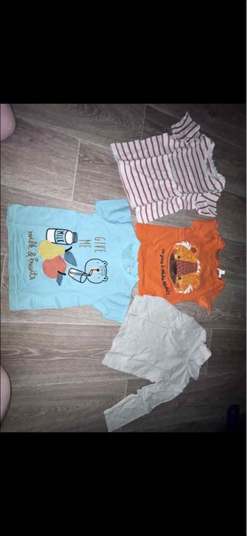 Lot t-shirt bébé garçon