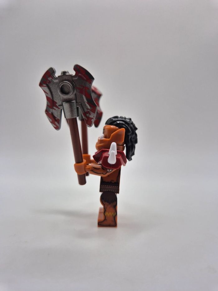 Figurine type lego soldat orc World Of Warcraft / seigneur des anneaux - photo numéro 2