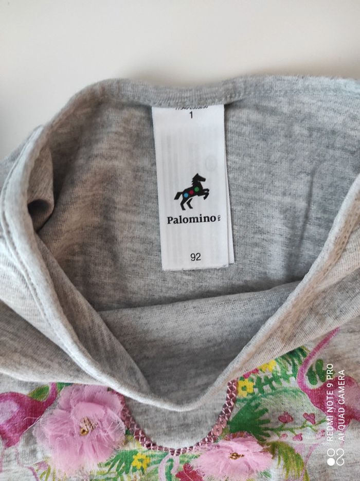 T-shirt fille court 92cm - photo numéro 2