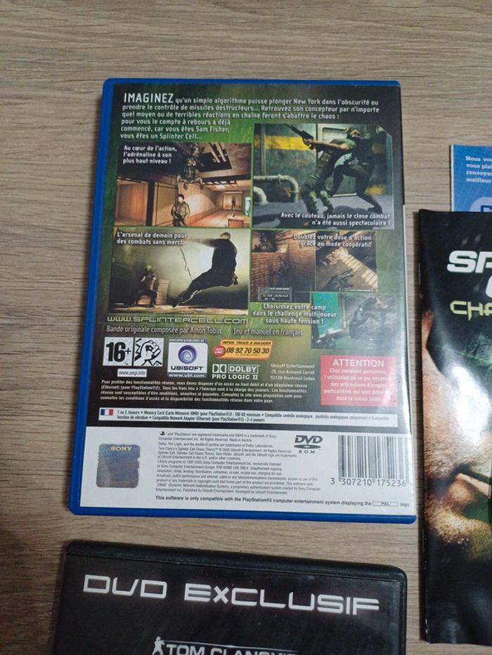 Solinter Cell - Chaos Theory + DVD Bonus - Playstation 2 - photo numéro 3