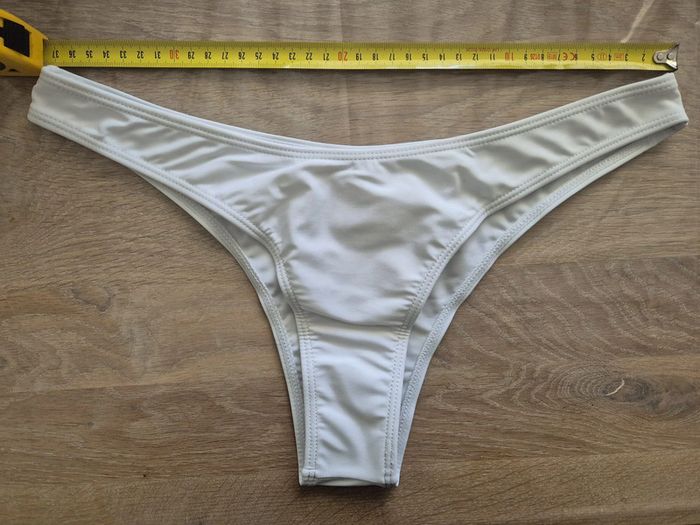 Bikini brésilien blanc taille S - photo numéro 8