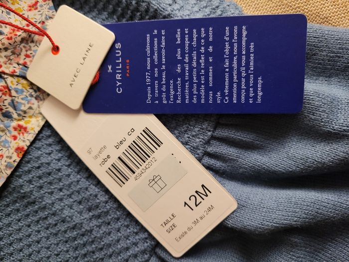 Robe en laine et col liberty - photo numéro 5