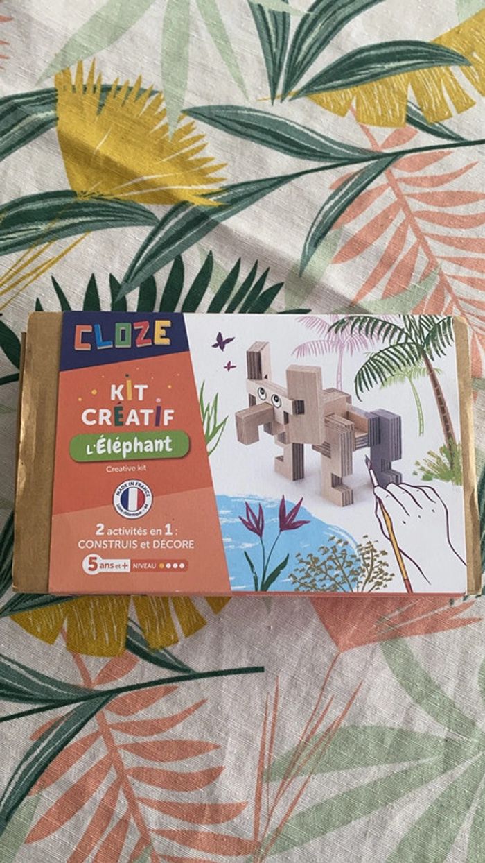 Cloze éléphant