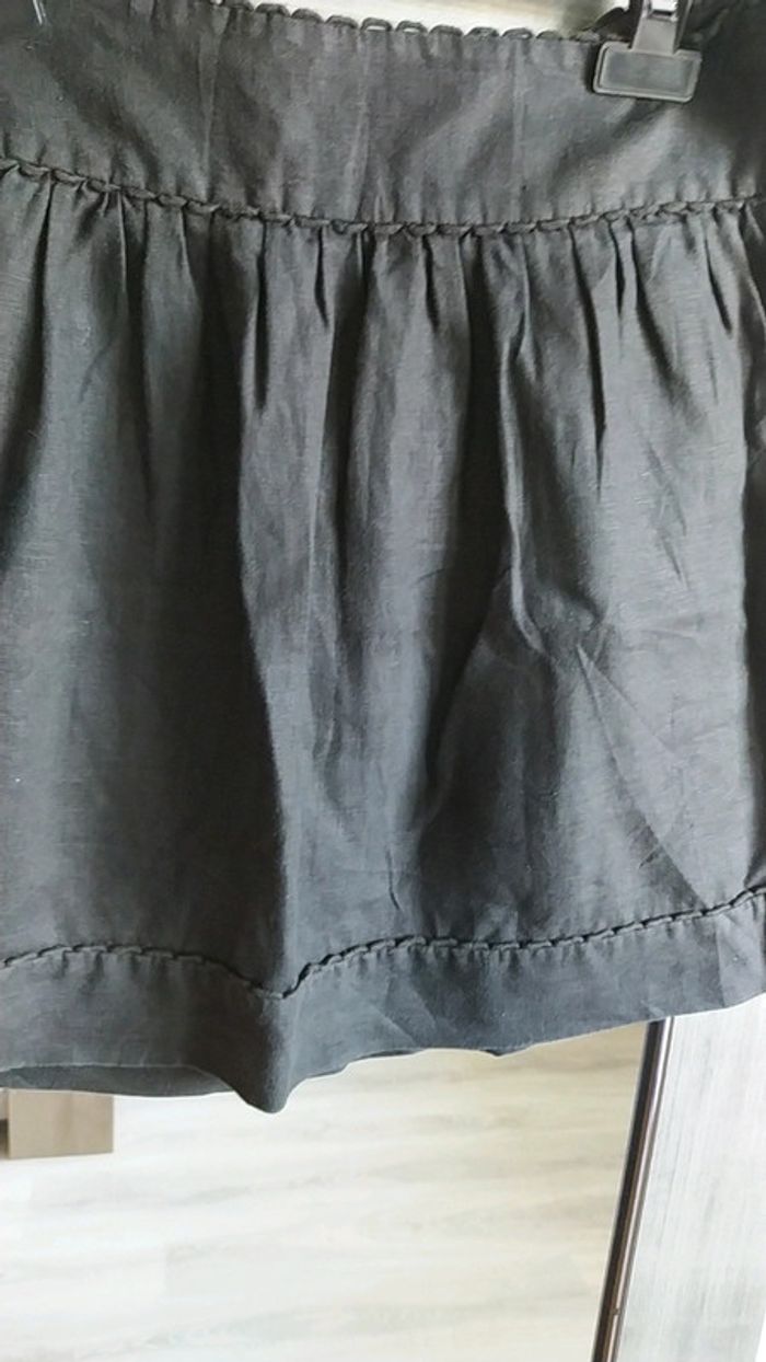 Jupe nafnaf M grise anthracite - photo numéro 4