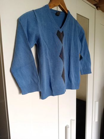 Pull Bleu T 4-5 ans