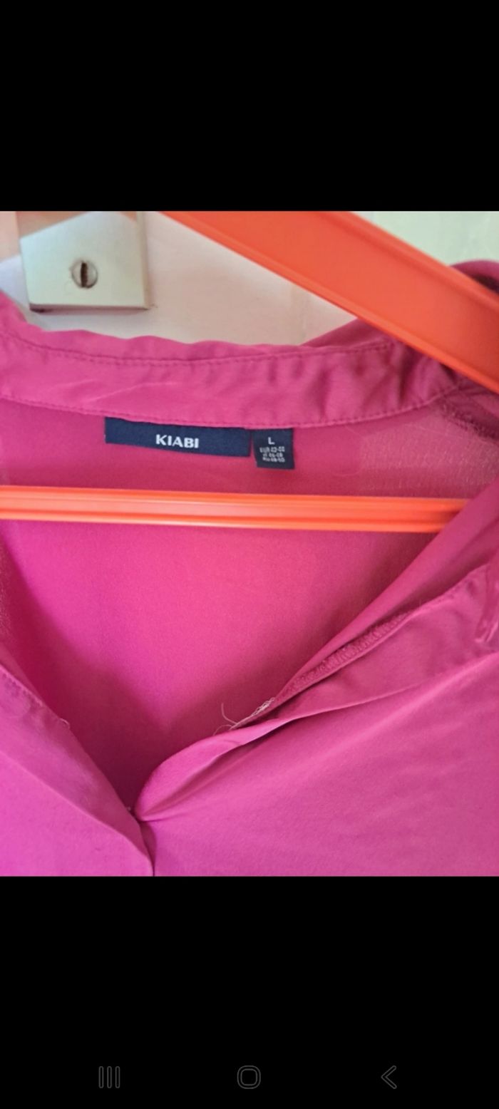 Chemise fluide manche longue retrousable - photo numéro 4