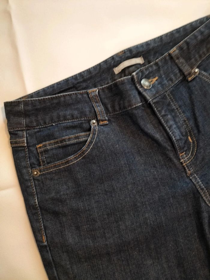 Pantacourt en jeans 3 Suisses Taille 40 - photo numéro 7