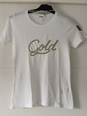 Tee-shirt blanc écru T XS