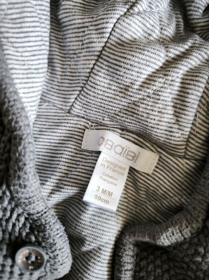 Manteau garçon 3 mois - photo numéro 3