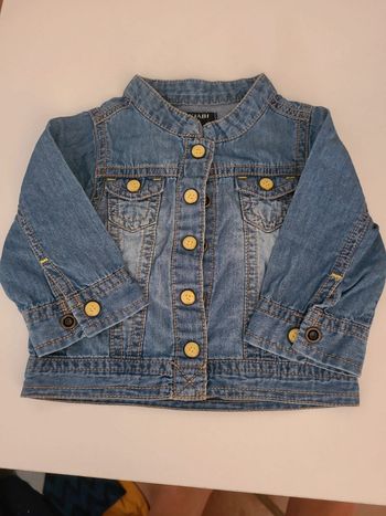 Veste en jean légère 3mois