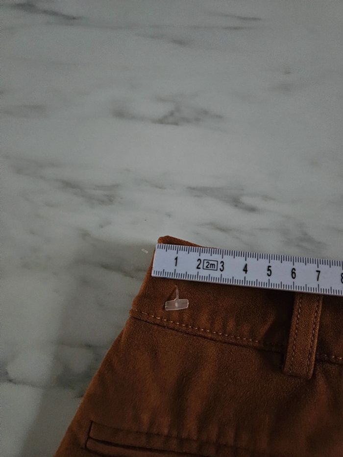 Zara mini jupe en daim XS - photo numéro 6