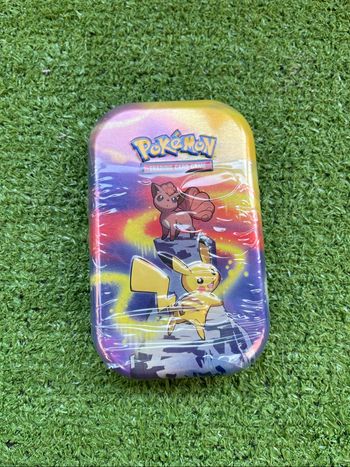 Artset de 5 mini tins pouvoir de Kanto eb10/eb11
