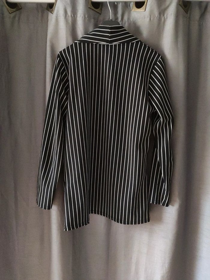 Veste fine à rayures - photo numéro 2
