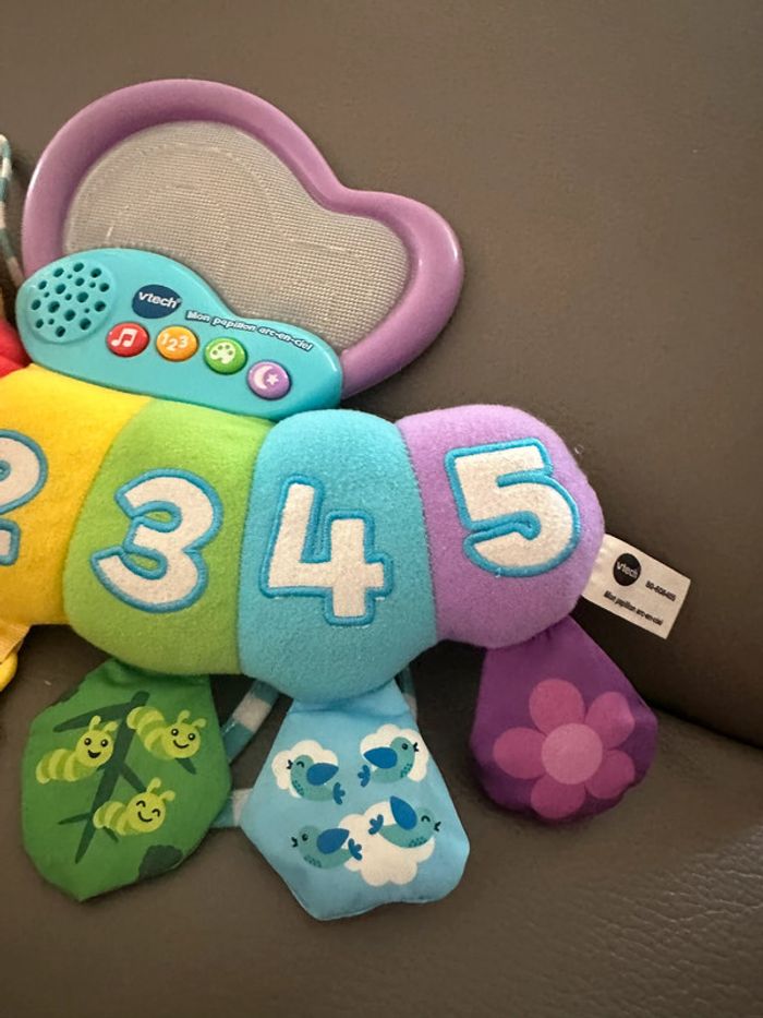 Mon Papillon Arc-en-Ciel – VTech (Jouet bébé interactif) - photo numéro 2