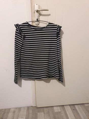 Blouse rayée XS