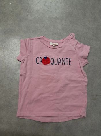 tee shirt fille 18 mois catimini